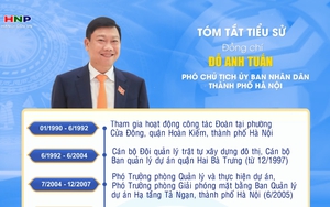 Đồng chí Đỗ Anh Tuấn được bầu giữ chức Phó Chủ tịch UBND thành phố Hà Nội