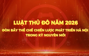 Luật Thủ đô năm 2026 - Đòn bẩy thể chế chiến lược phát triển Hà Nội trong kỷ nguyên mới
