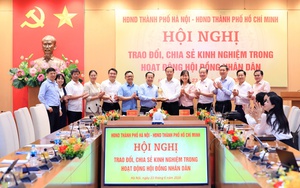 Hà Nội – TP. Hồ Chí Minh chia sẻ kinh nghiệm hoạt động cơ quan dân cử
