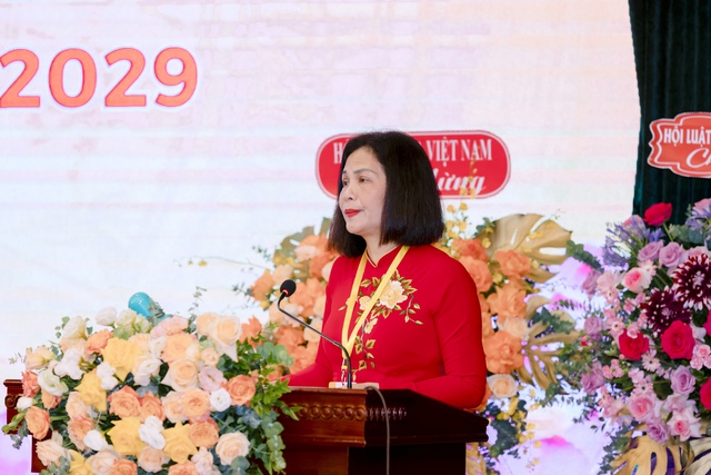 Đại hội đại biểu Hội Luật gia quận Long Biên khoá IV, nhiệm kỳ 2024-2029- Ảnh 4.