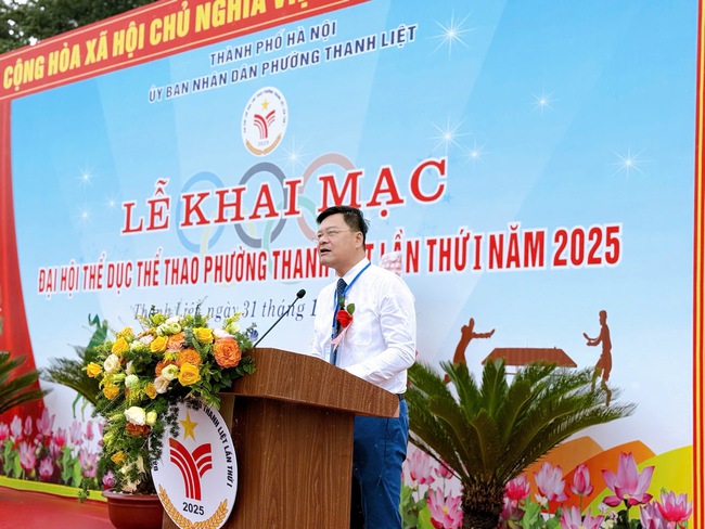 Đại hội thể dục thể thao phường Thanh Liệt lần thứ I, năm 2025- Ảnh 4.