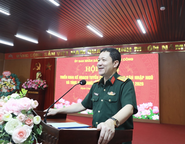 Phường Định Công: Đảm bảo công khai, minh bạch, đúng quy định trong công tác tuyển quân năm 2026- Ảnh 4.