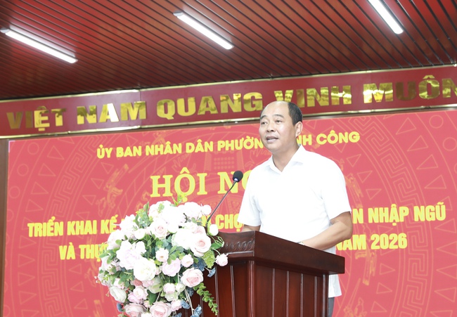 Phường Định Công: Đảm bảo công khai, minh bạch, đúng quy định trong công tác tuyển quân năm 2026- Ảnh 5.
