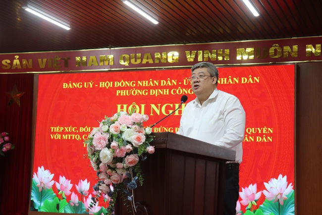 Định Công:  Xem xét, trả lời từng ý kiến công dân- Ảnh 1.