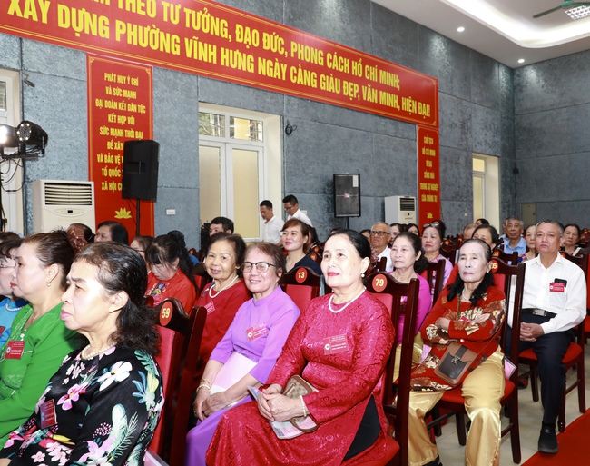 Đại hội lần thứ I, nhiệm kỳ 2026-2031, Hội Chữ thập đỏ phường Vĩnh Hưng- Ảnh 1.