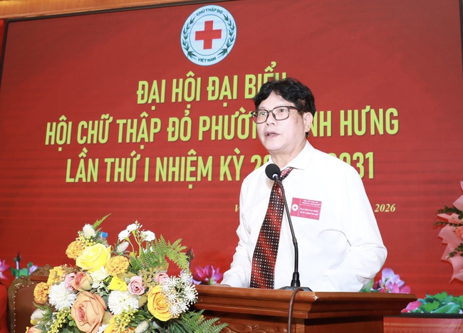 Đại hội lần thứ I, nhiệm kỳ 2026-2031, Hội Chữ thập đỏ phường Vĩnh Hưng- Ảnh 4.