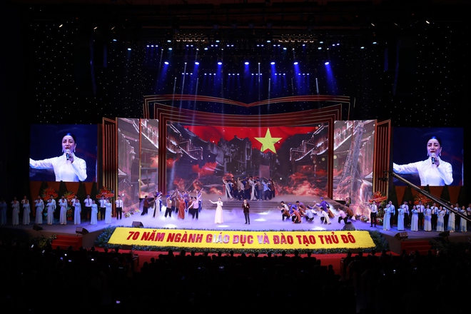 Những hình ảnh ấn tượng tại Lễ kỷ niệm 70 năm thành lập ngành Giáo dục và Đào tạo Thủ đô- Ảnh 17.