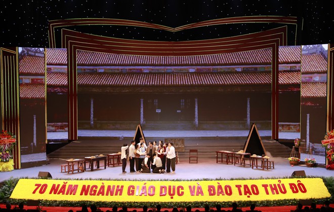 Những hình ảnh ấn tượng tại Lễ kỷ niệm 70 năm thành lập ngành Giáo dục và Đào tạo Thủ đô- Ảnh 21.