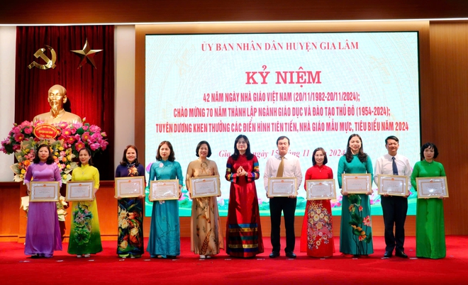 Huyện Gia Lâm: Tập trung phát triển toàn diện công tác giáo dục- Ảnh 6.
