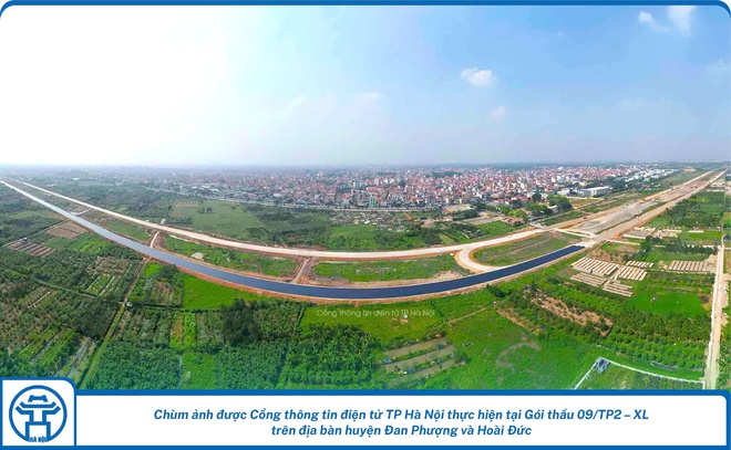 Ghi nhận tiến độ Dự án đầu tư xây dựng đường Vành đai 4 – Vùng Thủ đô Hà Nội những ngày cuối năm 2024- Ảnh 6. Ghi nhận tiến độ Dự án đầu tư xây dựng đường Vành đai 4 – Vùng Thủ đô Hà Nội những ngày cuối năm 2024- Ảnh 6.