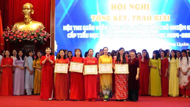 Thanh Oai: Tổng kết Hội thi Giáo viên và phát động phong trào “Xây dựng Trường học Hạnh phúc”- Ảnh 2.