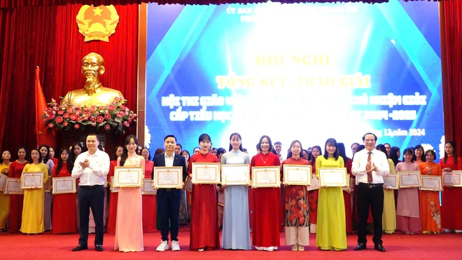 Thanh Oai: Tổng kết Hội thi Giáo viên và phát động phong trào “Xây dựng Trường học Hạnh phúc”- Ảnh 3.