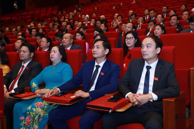 "Chính quyền phục vụ - Doanh nghiệp cống hiến - Xã hội niềm tin - Người dân hạnh phúc"- Ảnh 3.