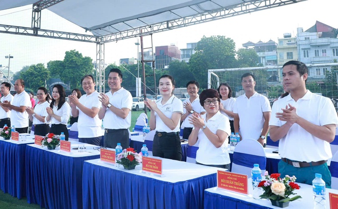 1200 người tham dự Đại hội Thể dục thể thao phường Lĩnh Nam lần thứ I- Ảnh 3.