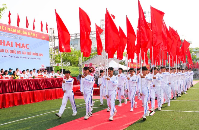 Xã Quốc Oai tưng bừng khai mạc Đại hội Thể dục Thể thao lần thứ Nhất- Ảnh 15.
