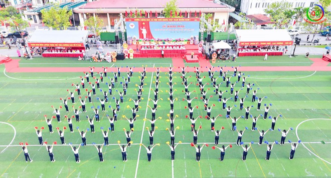 Xã Quốc Oai tưng bừng khai mạc Đại hội Thể dục Thể thao lần thứ Nhất- Ảnh 3.
