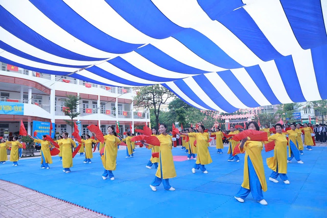 600 vận động viên tham gia Đại hội thể dục, thể thao phường Hoàng Mai lần thứ I- Ảnh 12.
