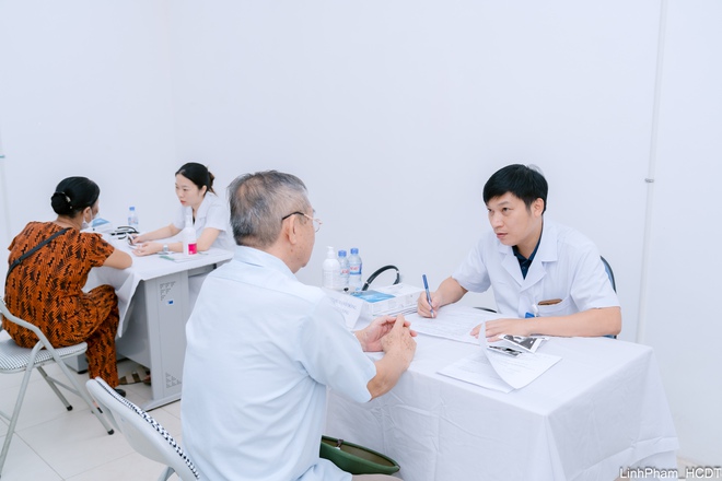 Hơn 63.000 người dân xã Quang Minh được khám, quản lý sức khỏe miễn phí- Ảnh 8.