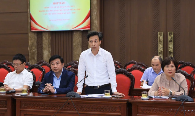Sẽ ứng dụng công nghệ hiện đại trong công tác tổ chức Đại hội đại biểu Đảng bộ thành phố Hà Nội lần thứ XVIII- Ảnh 2.