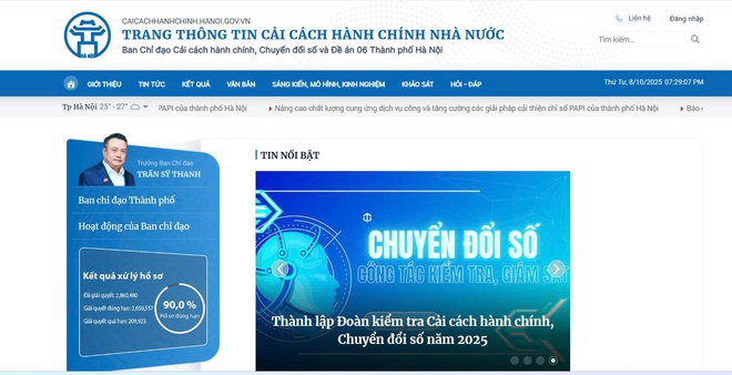 Tập huấn quy trình đăng bài trên Trang tin Cải cách hành chính Thành phố- Ảnh 1.