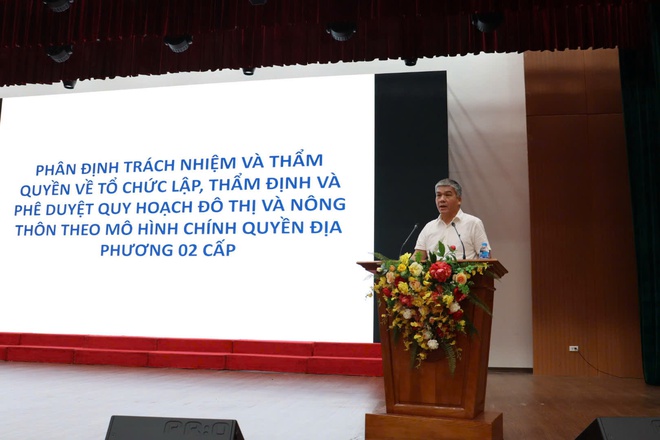 Gỡ vướng khó khăn về quy hoạch đô thị và nông thôn, kiến trúc trong vận hành chính quyền địa phương 2 cấp- Ảnh 4.