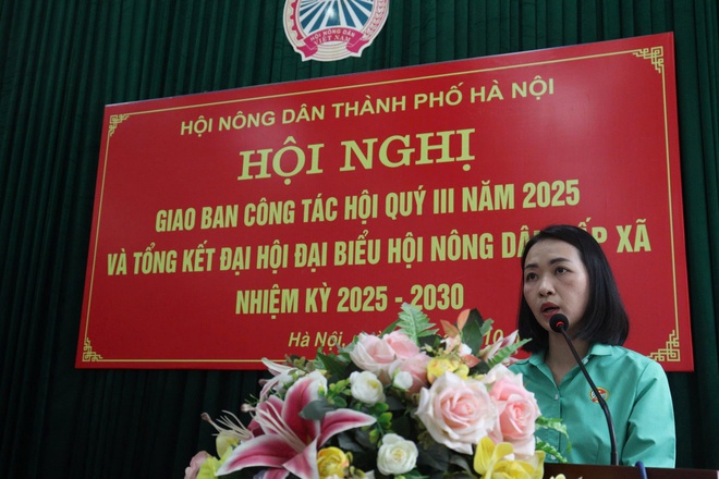 Đại hội đại biểu Hội Nông dân các xã, phường thành phố Hà Nội thành công tốt đẹp- Ảnh 4.