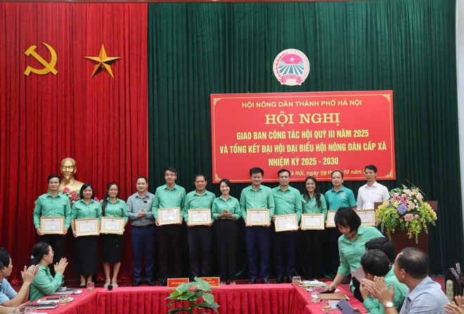 Đại hội đại biểu Hội Nông dân các xã, phường thành phố Hà Nội thành công tốt đẹp- Ảnh 7.