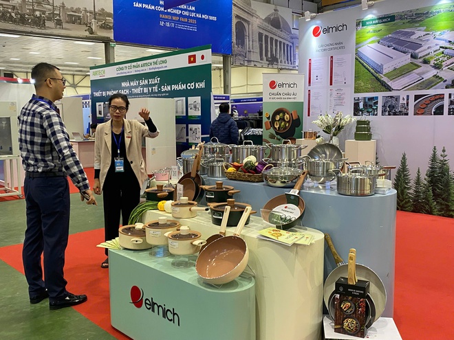 Hội chợ sản phẩm công nghiệp chủ lực Hà Nội 2025: Nâng tầm thương hiệu, mở rộng hợp tác- Ảnh 5.