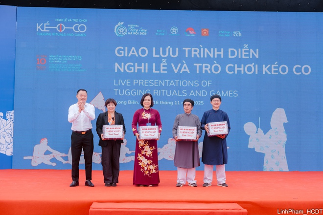 Giao lưu trình diễn Nghi lễ và trò chơi Kéo co - Di sản văn hóa phi vật thể đại diện của nhân loại- Ảnh 15.