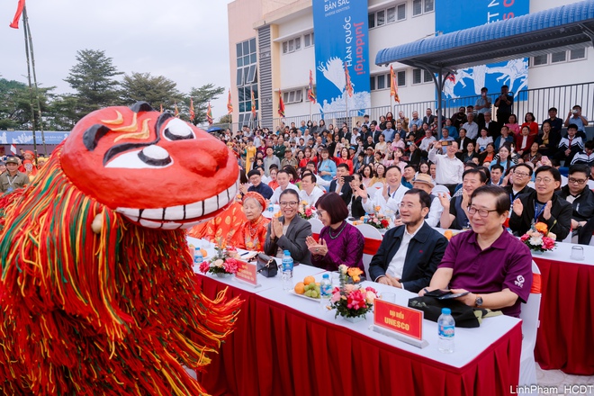 Giao lưu trình diễn Nghi lễ và trò chơi Kéo co - Di sản văn hóa phi vật thể đại diện của nhân loại- Ảnh 7.