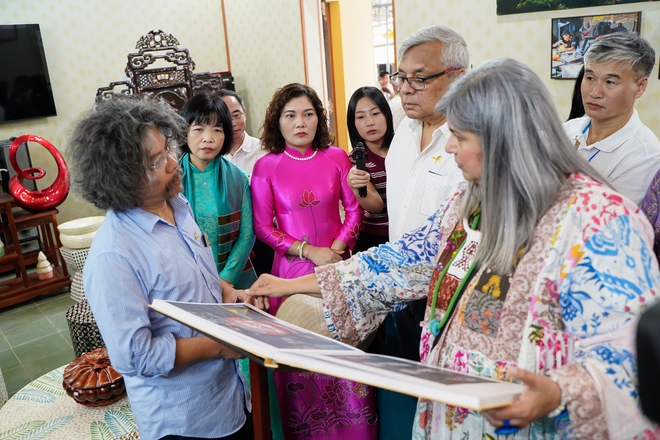 Đưa khảm trai - sơn mài Chuyên Mỹ trở thành sản phẩm tiêu biểu trên bản đồ thế giới- Ảnh 11.