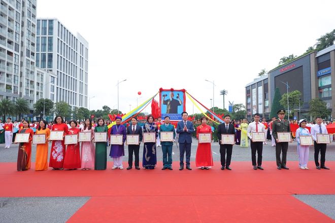 Gần 2.000 vận động viên tham gia Đại hội Thể dục thể thao phường Phúc Lợi lần thứ I năm 2025- Ảnh 10.