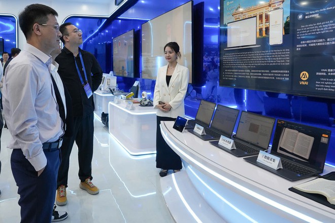 Ra mắt Trung tâm Trưng bày Hà Nội thuộc Trung tâm Hợp tác ứng dụng trí tuệ nhân tạo Trung Quốc - Việt Nam- Ảnh 3.