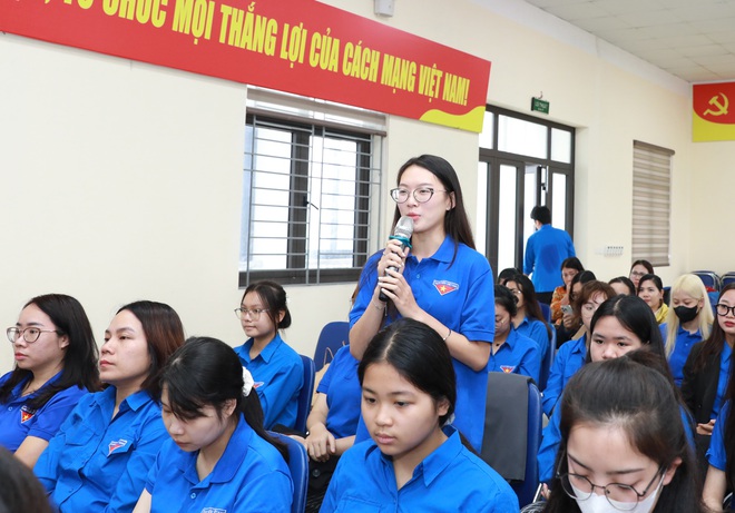 Chủ tịch UBND phường Lĩnh Nam: Thanh niên phải truyền cảm hứng đổi mới, sáng tạo- Ảnh 4.