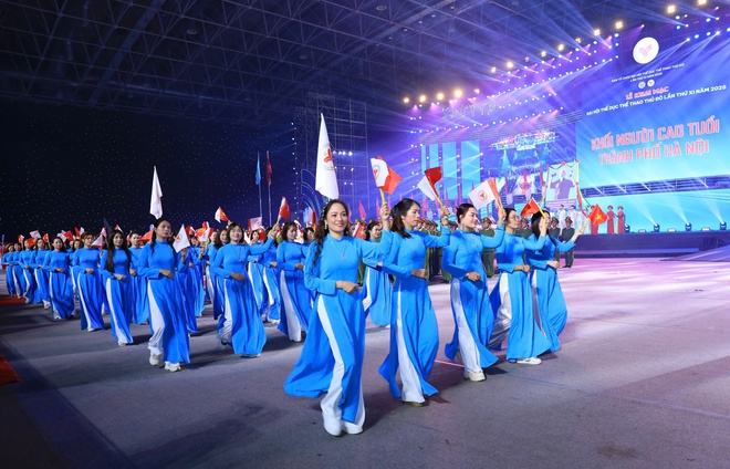 Khai mạc Đại hội Thể dục thể thao Thủ đô lần thứ XI năm 2025- Ảnh 6.
