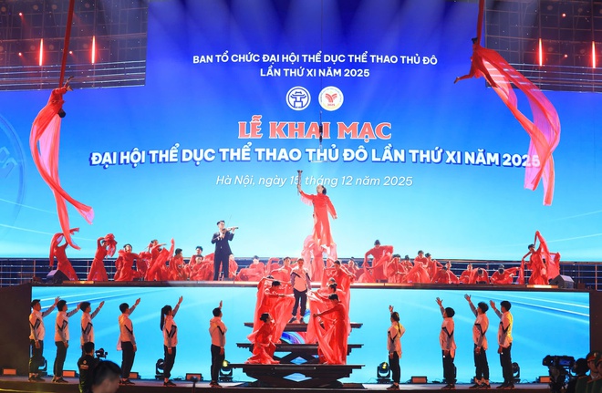 Khai mạc Đại hội Thể dục thể thao Thủ đô lần thứ XI năm 2025- Ảnh 13.