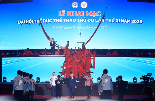 Khai mạc Đại hội Thể dục thể thao Thủ đô lần thứ XI năm 2025- Ảnh 11.