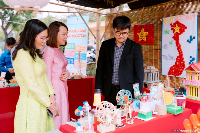 Phường Long Biên lan tỏa mạnh mẽ phong trào “Sáng - Xanh - Sạch - Đẹp” tại Trường THCS Cự Khối- Ảnh 2.