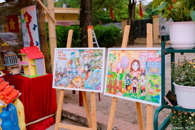 Phường Long Biên lan tỏa mạnh mẽ phong trào “Sáng - Xanh - Sạch - Đẹp” tại Trường THCS Cự Khối- Ảnh 13.