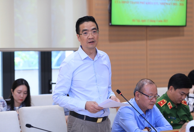 Thống nhất nội dung kỳ họp chuyên đề và kỳ họp thường lệ giữa năm 2025 của HĐND Thành phố- Ảnh 4.