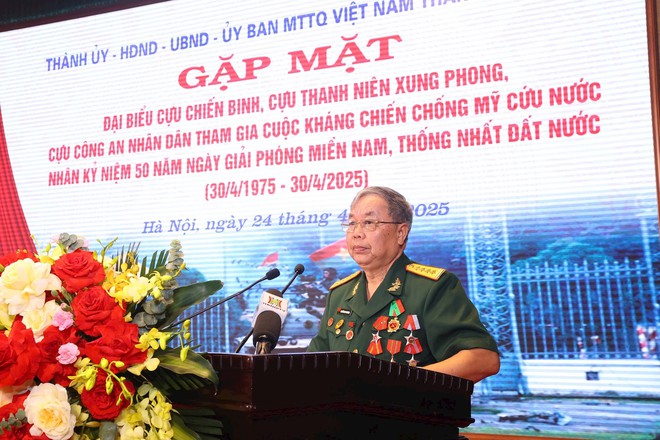 Hà Nội gặp mặt đại biểu cựu chiến binh, cựu thanh niên xung phong, cựu công an nhân dân- Ảnh 5.