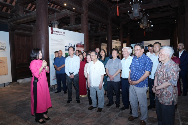 Triển lãm “Văn Miếu - Quốc Tử Giám - Hành trình từ Di sản đến Không gian sáng tạo”- Ảnh 3.
