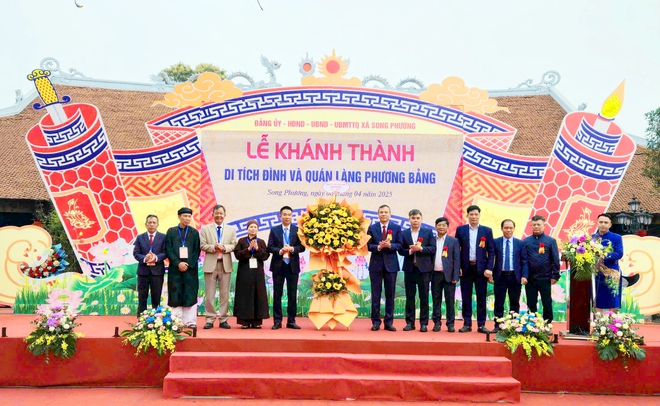 Khánh thành công trình tu bổ, tôn tạo di tích lịch sử, văn hóa quốc gia Đình, Quán Phương Bảng- Ảnh 4.