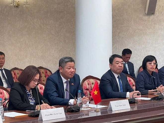 Đoàn công tác thành phố Hà Nội thăm, làm việc tại Belarus- Ảnh 2.