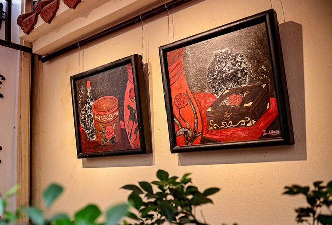 Triển lãm "Sắc Son" khơi dậy không gian văn hóa đình Hà Vĩ- Ảnh 4.