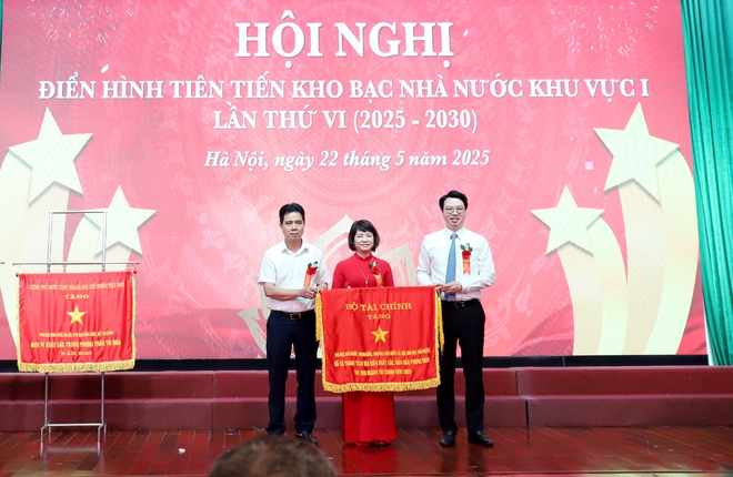 Hội nghị điển hình tiên tiến Kho bạc Nhà nước Khu vực I lần thứ VI- Ảnh 5.