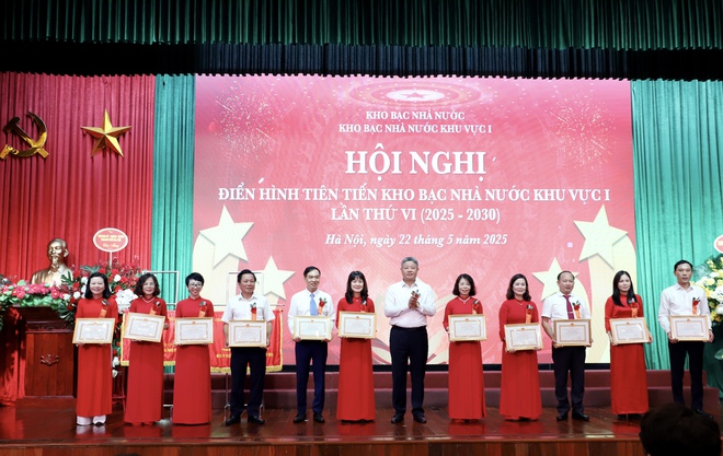 Hội nghị điển hình tiên tiến Kho bạc Nhà nước Khu vực I lần thứ VI- Ảnh 3.