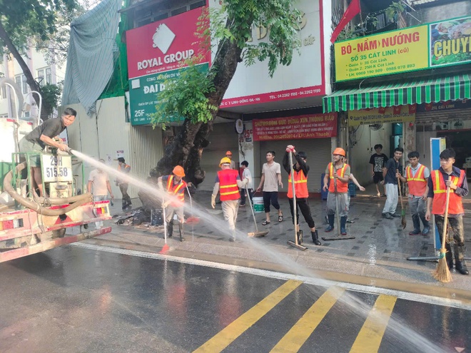 Hiện tượng bùn trào trong thi công đường sắt đô thị đoạn Nhổn - ga Hà Nội đã được kiểm soát- Ảnh 1.