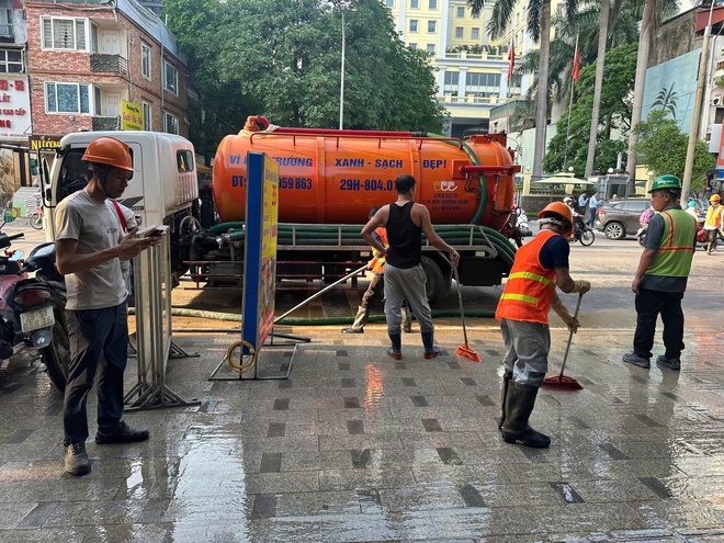 Hiện tượng bùn trào trong thi công đường sắt đô thị đoạn Nhổn - ga Hà Nội đã được kiểm soát- Ảnh 3.