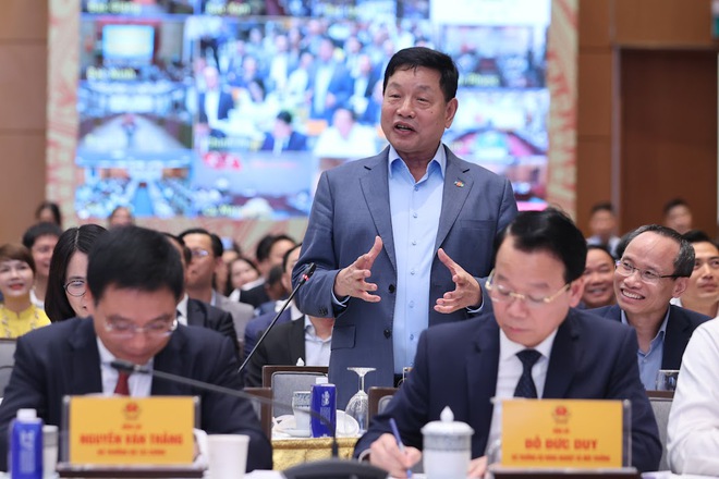 Thủ tướng Phạm Minh Chính tọa đàm với hơn 1.000 doanh nghiệp về phát triển kinh tế tư nhân- Ảnh 4.